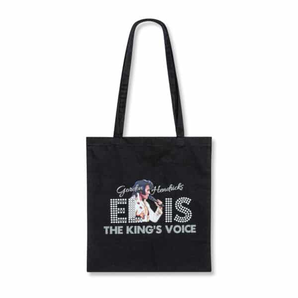 Tote Shoulder Bag (Black) - The King's Voice