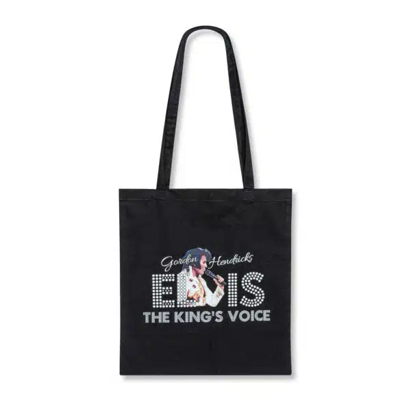 Tote Shoulder Bag (Black) - The King's Voice