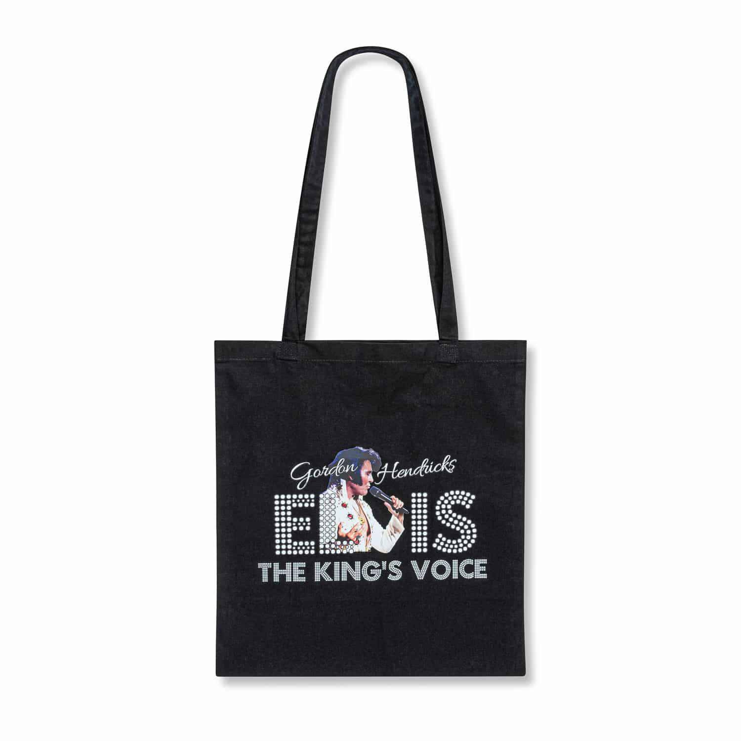 Tote Shoulder Bag (Black) - The King's Voice