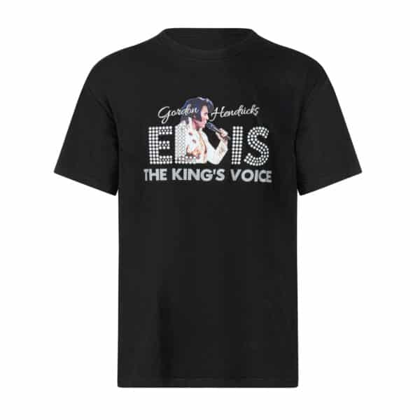 Unisex T / Shirt (Black) - The King's Voice