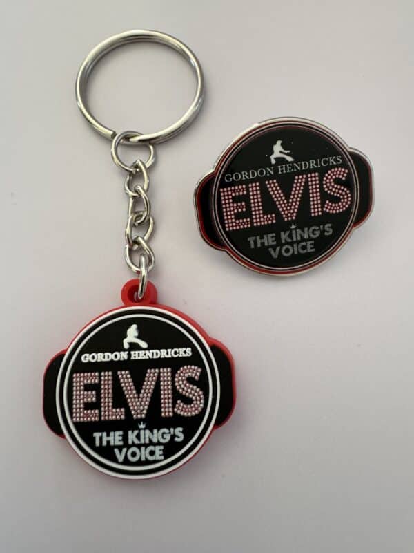 Pin Badge & Keyring Set